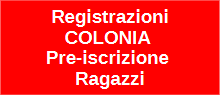 Preiscrizione RAGAZZI